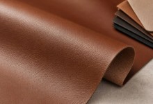 Leather Look Super Mesh fabric